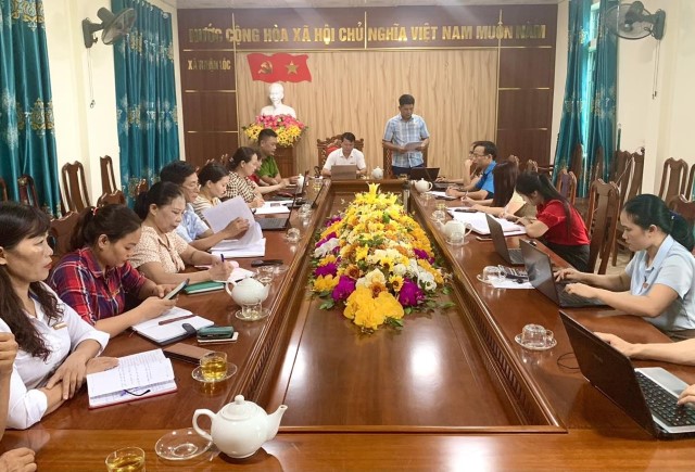 UBND xã Thuận Lộc tổ chức Hội nghị đánh giá công tác CCHC 9 tháng đầu năm, triển khai nhiệm vụ 3 tháng cuối năm 2023